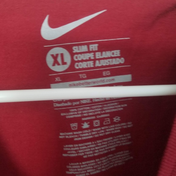 Nike XL Slim Fit motivational work out Tee - Picture 3 of 4